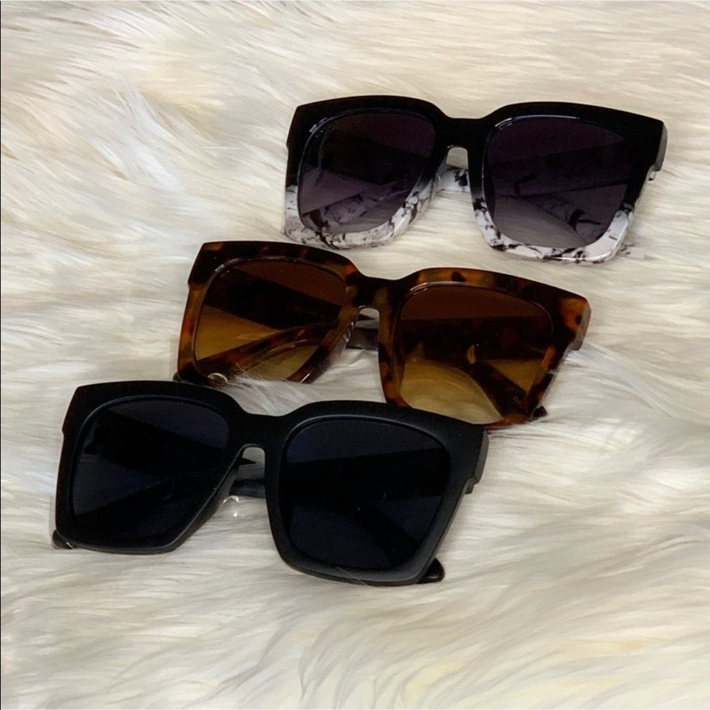 New Oversized Tortoise Big Frame Sunglasses - Picture 7 of 7
